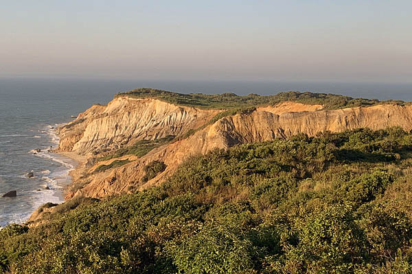 Aquinnah Cliffs on Martha's Vineyard, Massachusetts, USA