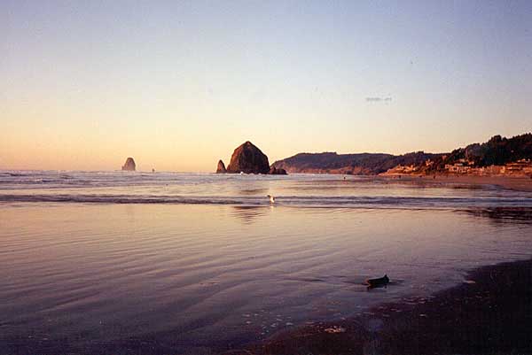 Haystack Rock, Cannon Beach, Oregon, USA