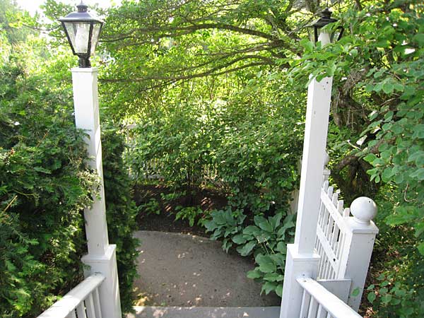 Down the Garden Path, Grand Hotel, Mackinac Island, Michigan, USA