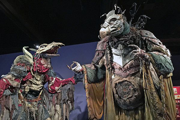 The Dark Crystal exhibit at the Museum of the Moving Image in Queens, New York, USA