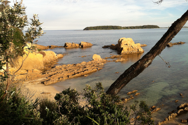 Sunset at Mossy Point in New South Wales, Australia