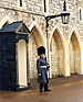 Soldier at Windsor Castle, England